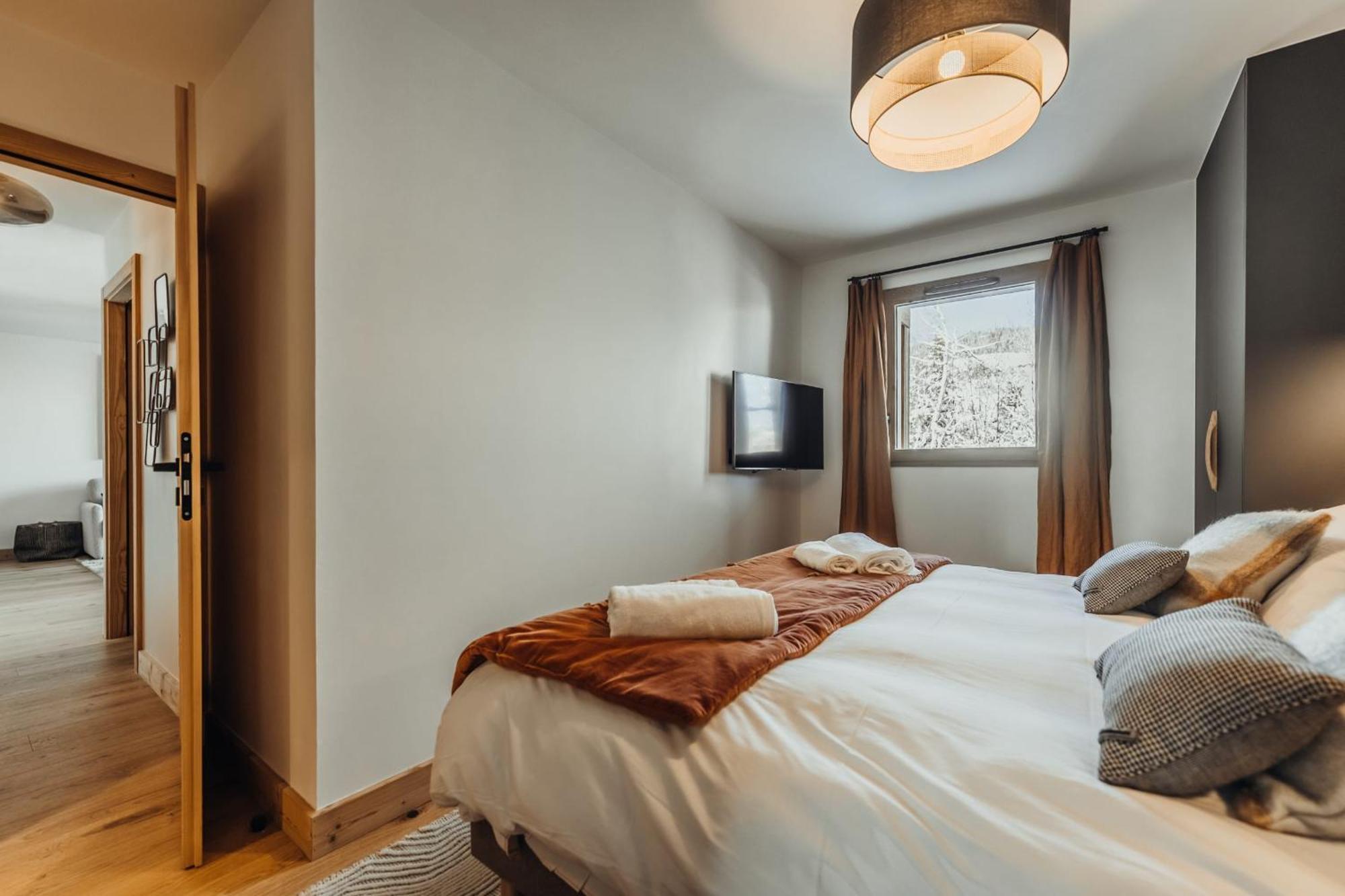 Le Cocon Blanc - Appartement « Cosy & Chic » Megève Zewnętrze zdjęcie